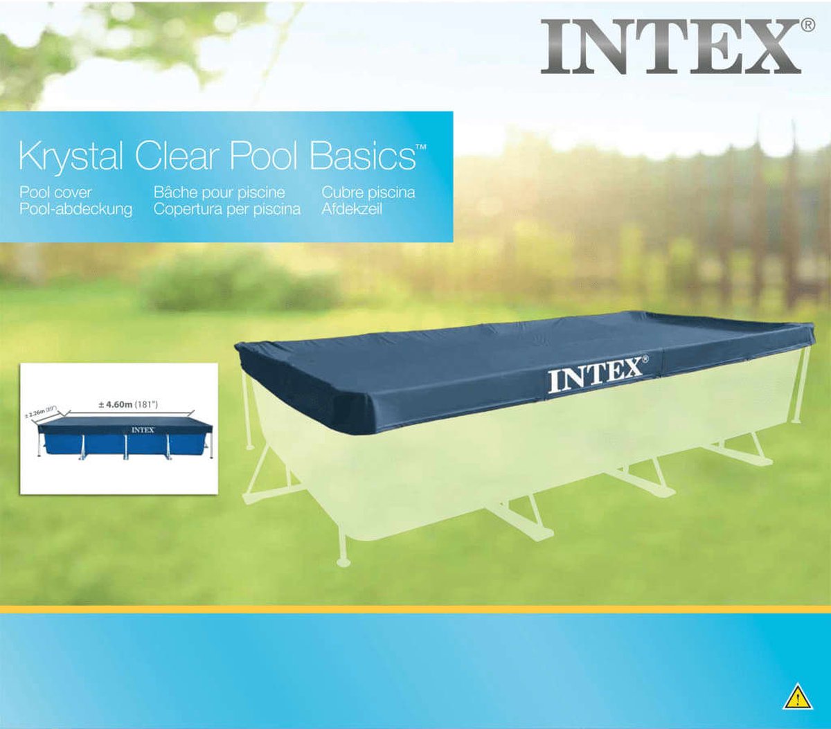 INTEX Zwembadhoes rechthoekig 450x220 cm 28039