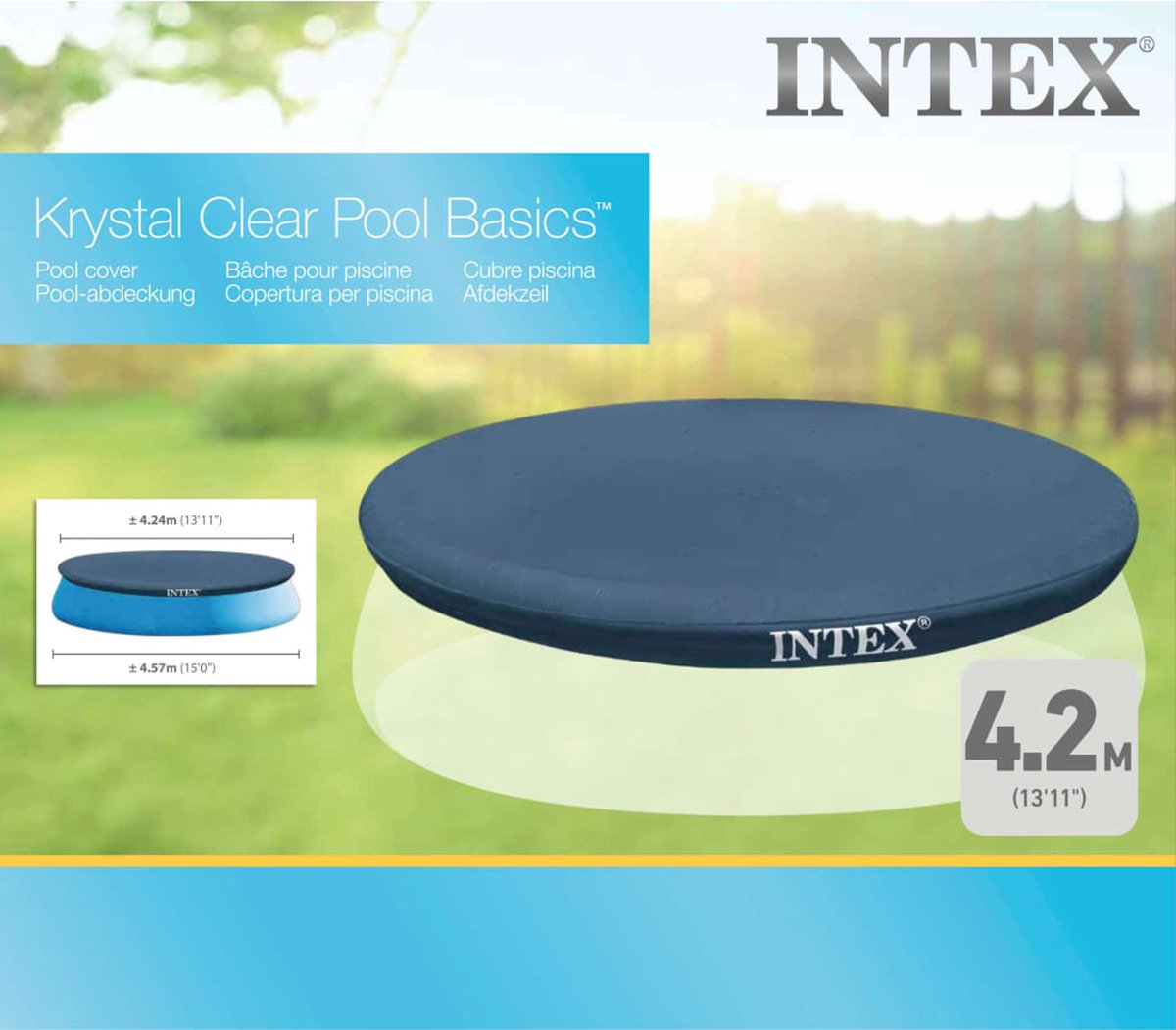 INTEX Zwembadhoes rond 457 cm