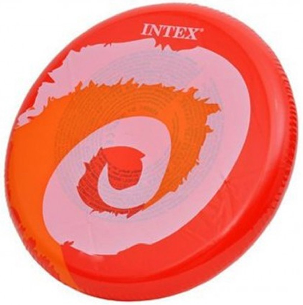 Intex - Opblaasbare Frisbee - Rood/Oranje - 32cm