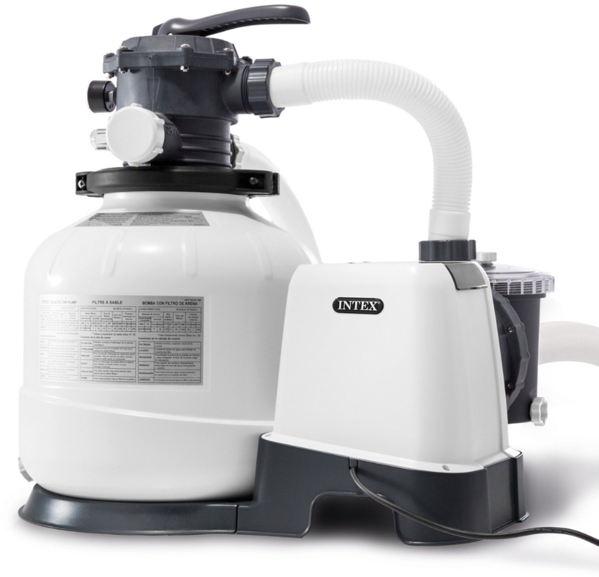   - Zandfilterpomp SX2800 - 10.500 L/u - Geschikt voor zwembaden tot 57.000 L