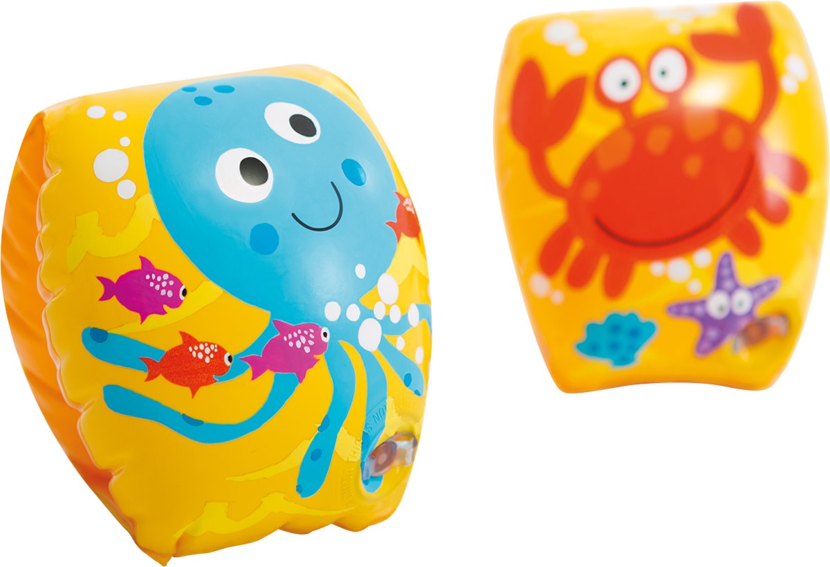 Intex - Zwembandjes voor kinderen van ca. 1-3 jaar tot 18 kg - Under the Sea - 20x15 cm