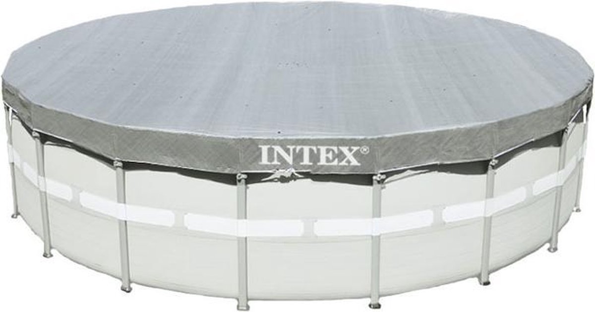 Intex 28040 Luxe (verzwaard) afdekzeil voor frame pools 488 cm