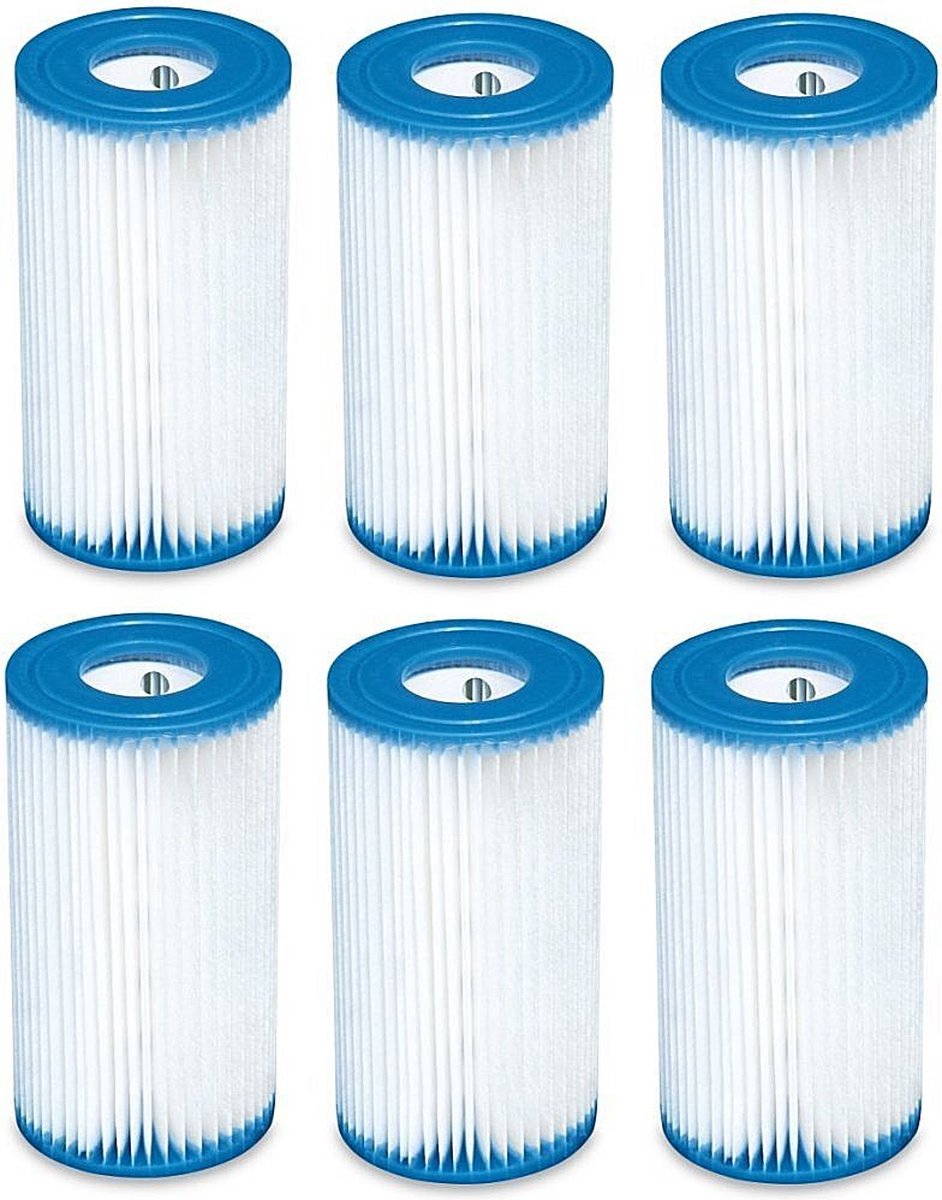   29000 Filter Cartridge Type A 6 Stuks voor Zwembad 244/305/366 cm