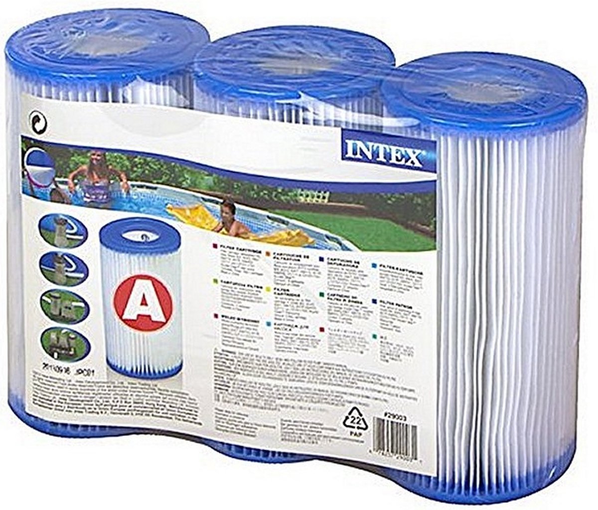   29003 Triple Filter Cartridge A 3 stuks