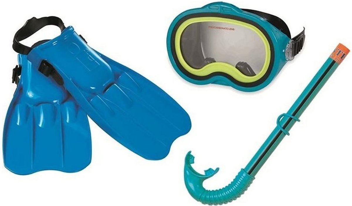 Intex 55952 Master Class Snorkelset 4-delig Blauw