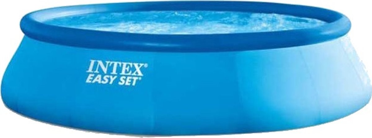 Intex Easy Set Opblaaszwembad Met Accessoires 457 X 122 Cm Blauw