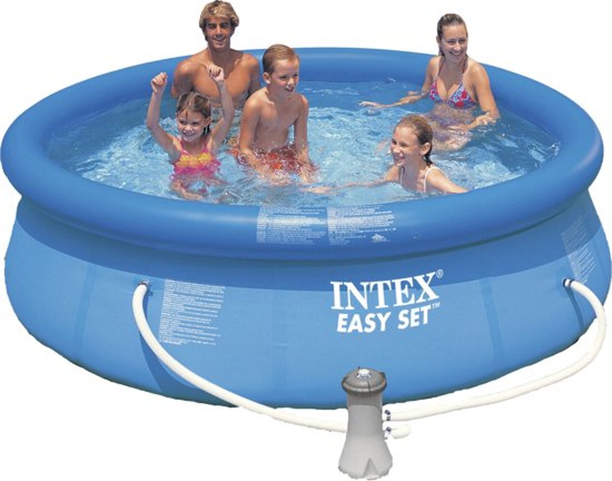 Intex Easy set Zwembad - Ø: 305 cm H: 76 cm - met reparatiesetje