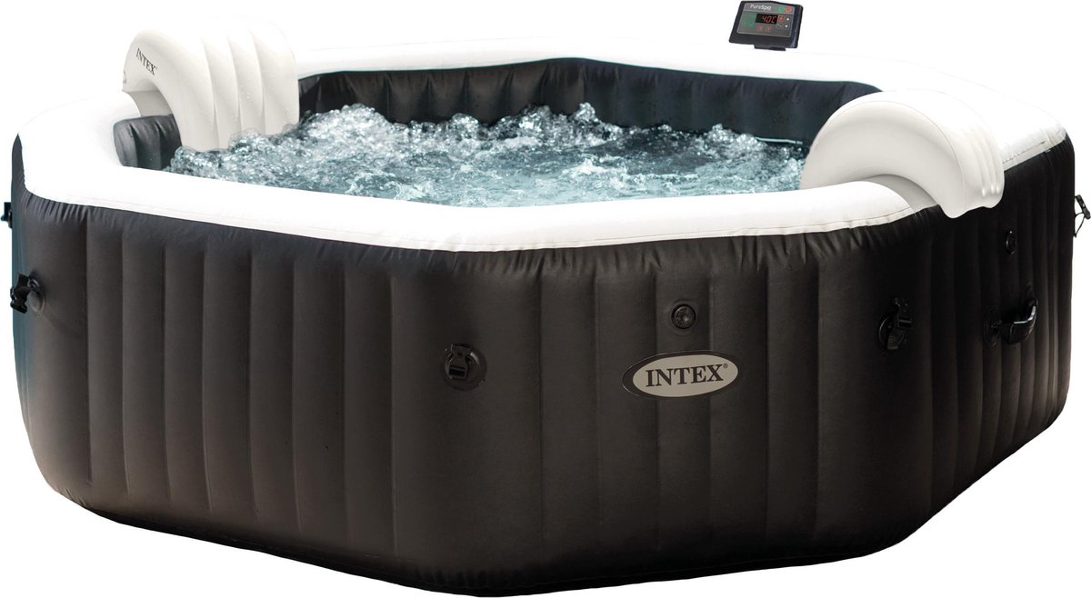   Jet & Bubble Deluxe Octagon opblaasbare jacuzzi - 6 persoons