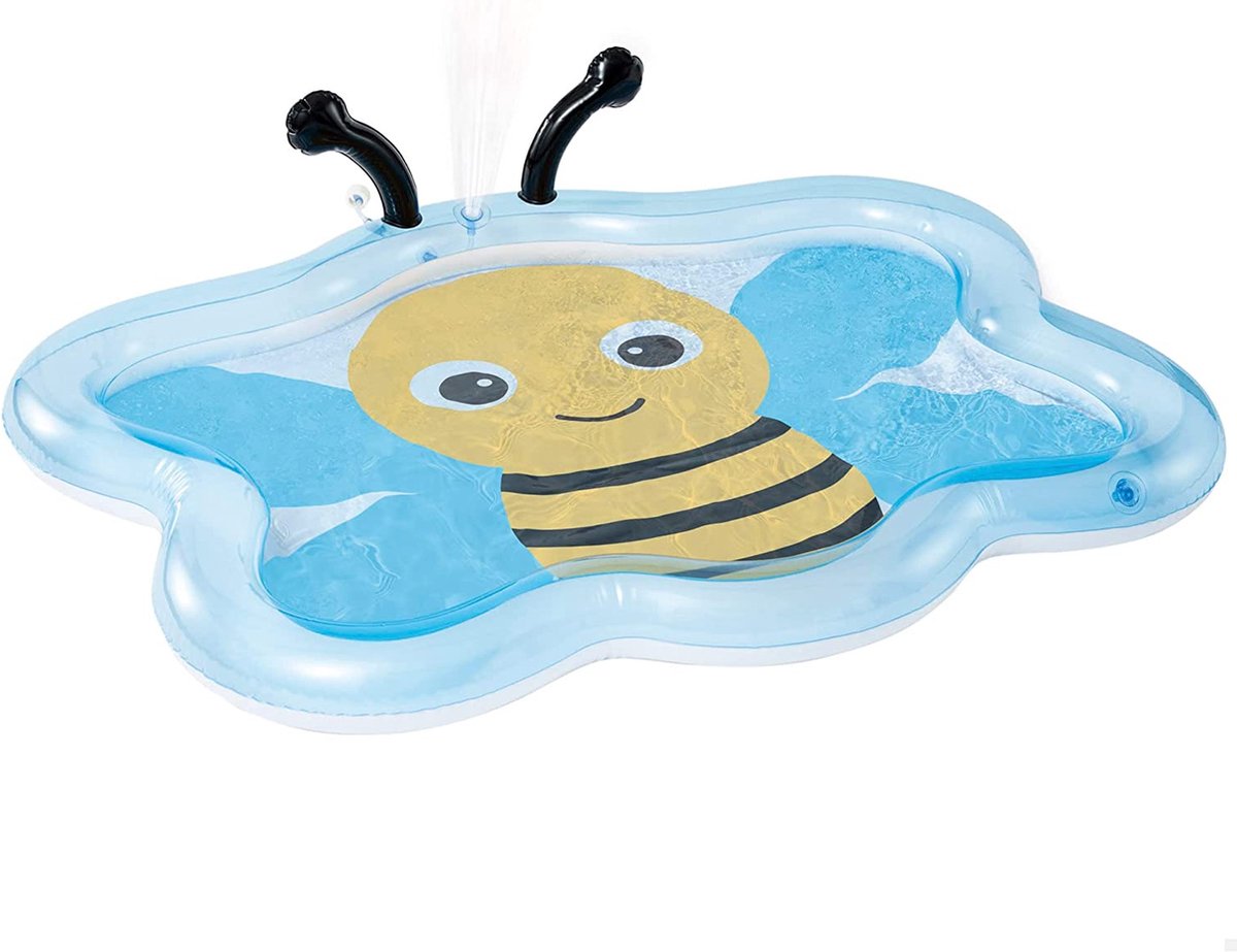   Kinderzwembad Bumble Bee 127 X 102 X 28 Cm Pvc Blauw