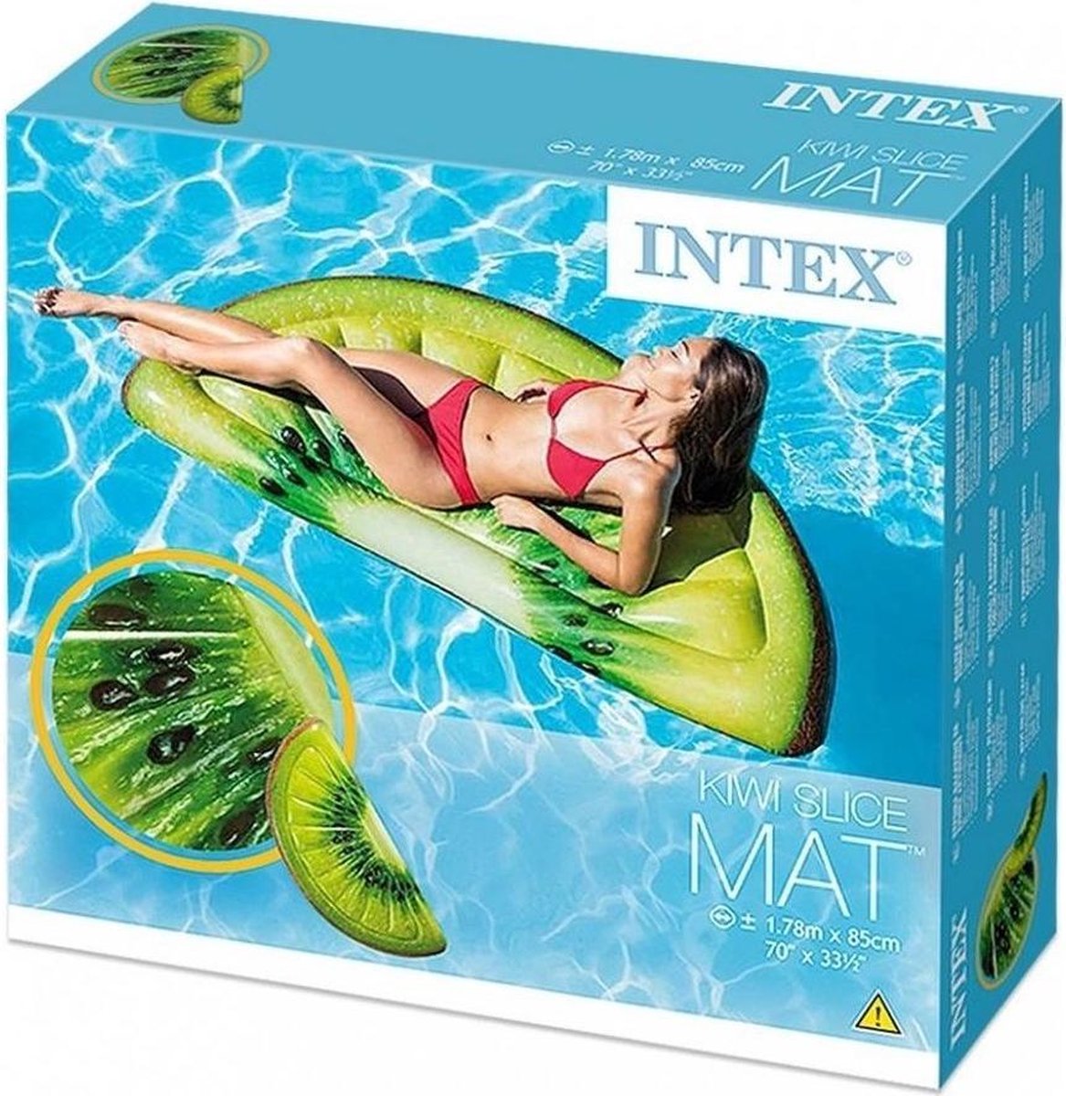 Intex-Kiwi Slice Mat-178x85