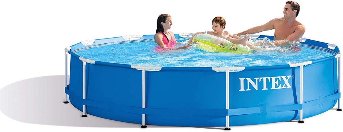 Intex Metal Frame Pool - bovengronds zwembad - Ø 366 x 76 cm