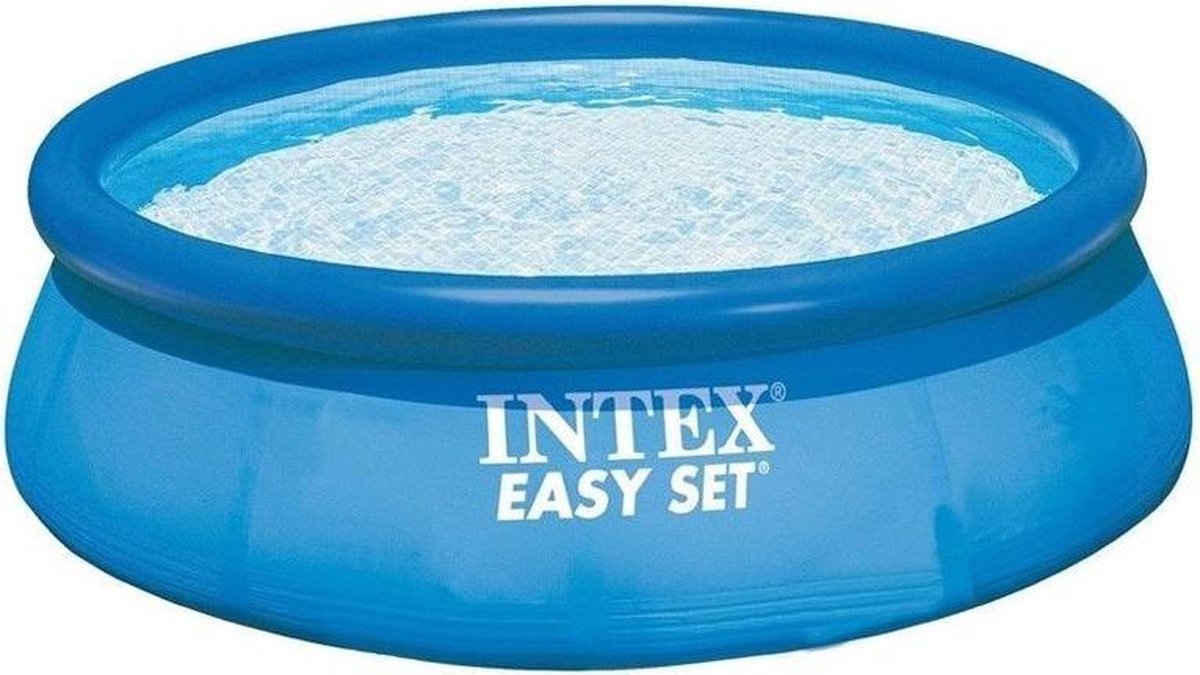   Opblaaszwembad Easy Pool Set 366 X 76 Cm Blauw