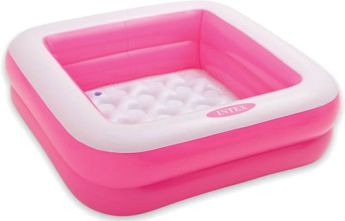 Intex Opblaaszwembad Roze 85 X 85 X 23 Cm