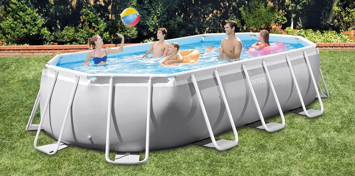   Prism Frame Pool - Zwembad 400 x 200 x 100cm - met pomp en accessoires