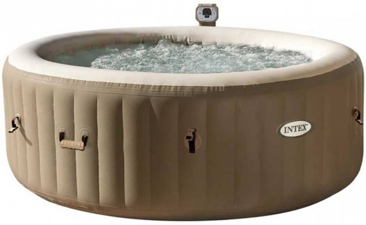 Intex PureSpa Bubble Jacuzzi 6-Persoons Set - opblaasbare bubbelbad - opblaasbaar spa jacuzzi - whirpool