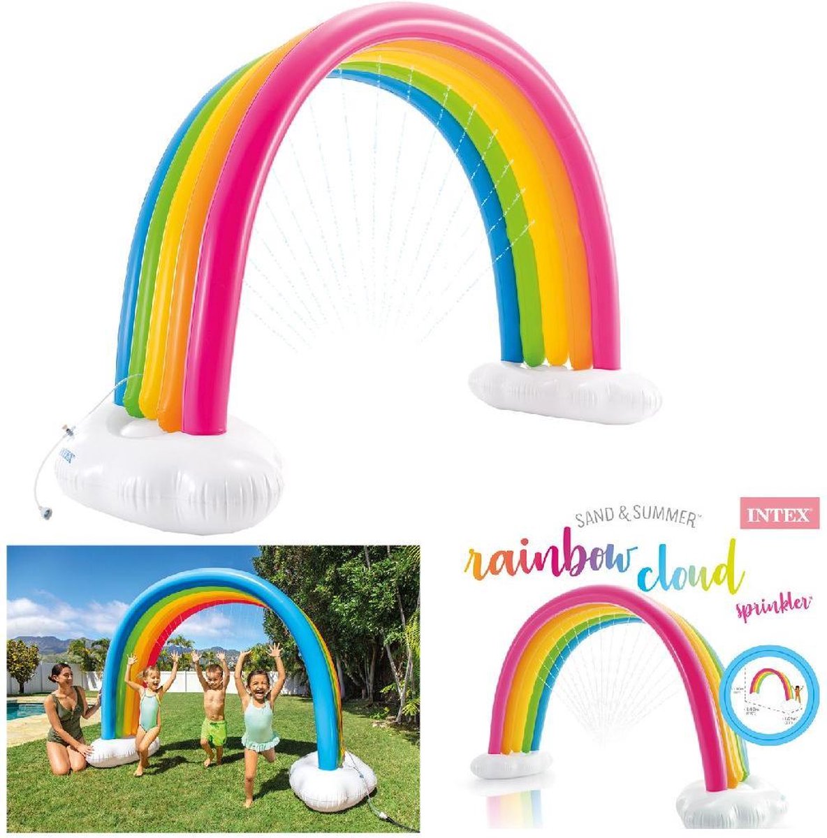 Intex Rainbow Cloud Sprinkler