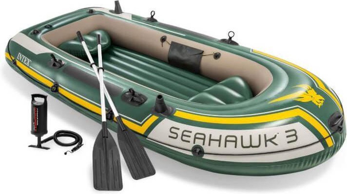 Intex Seahawk 3 Set - Driepersoons opblaasboot