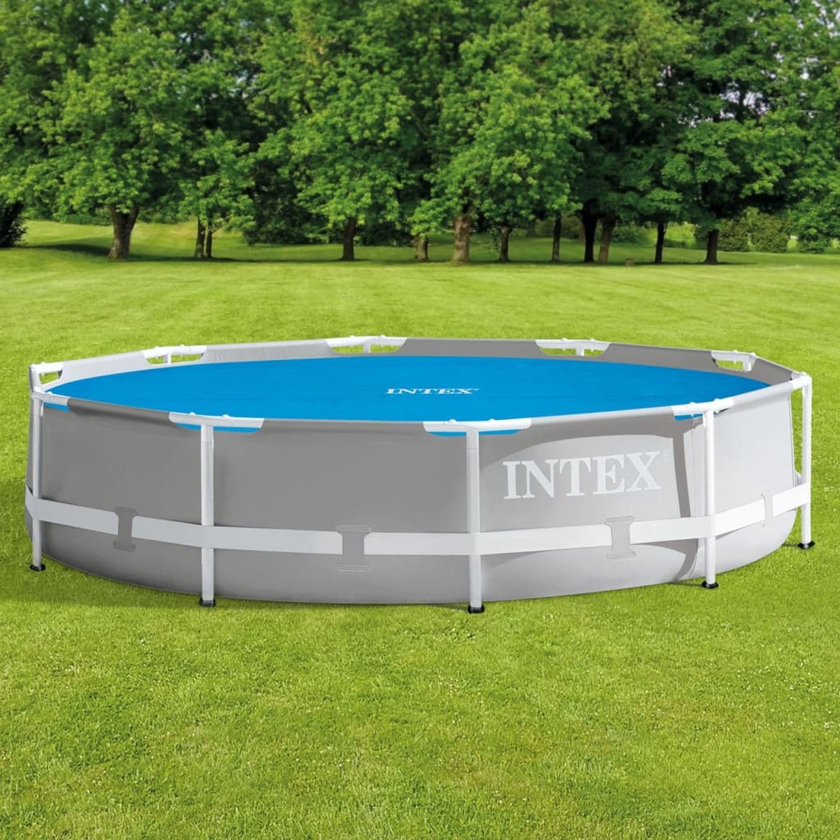 Intex Solarzwembadhoes 290 cm polyetheen blauw