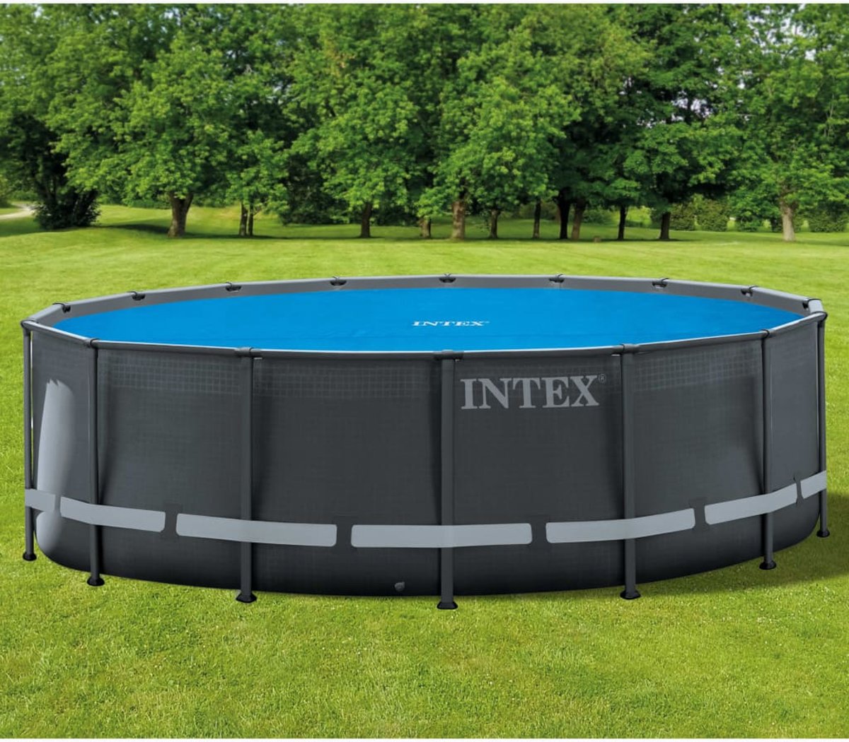 Intex Solarzwembadhoes rond 488 cm (incl. Reparatiekit)