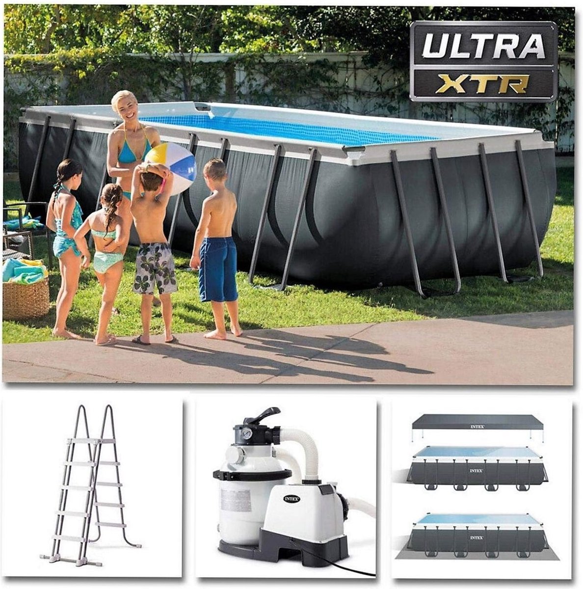 Intex Ultra XTR Rechthoekig Frame Pool 549x274x132 cm