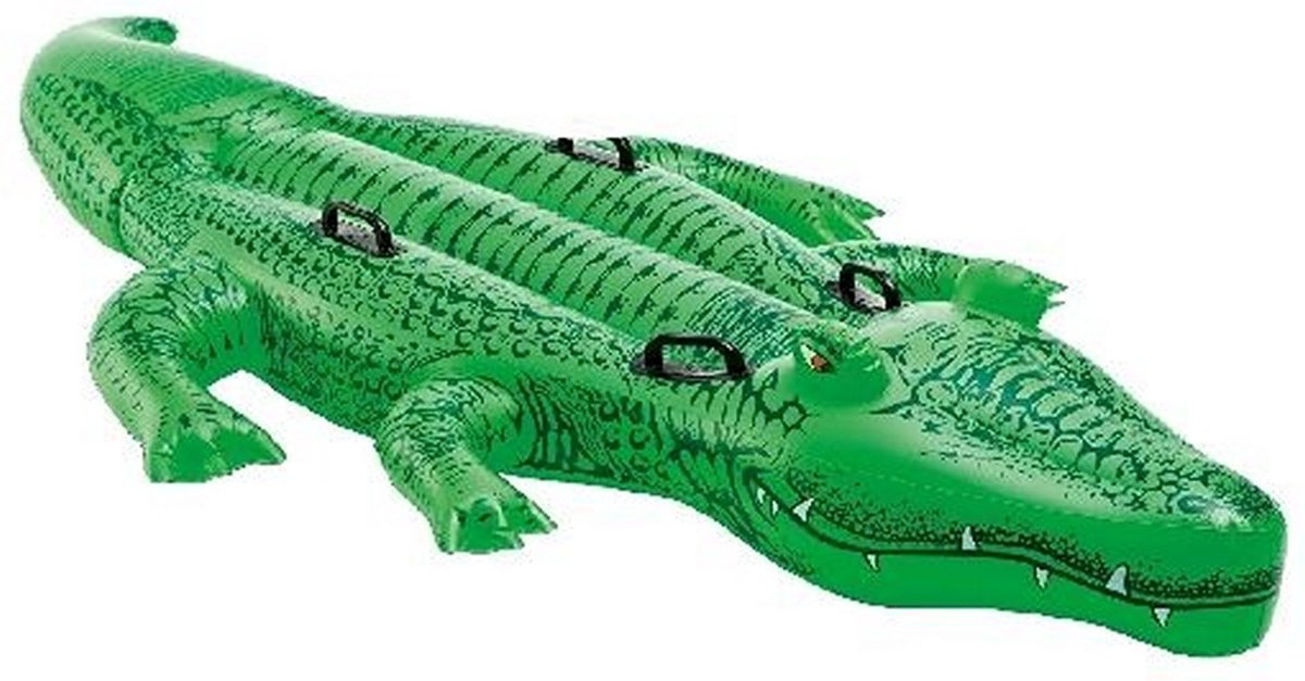 Intex Water Ride-on Reuze Krokodil 203x114cm