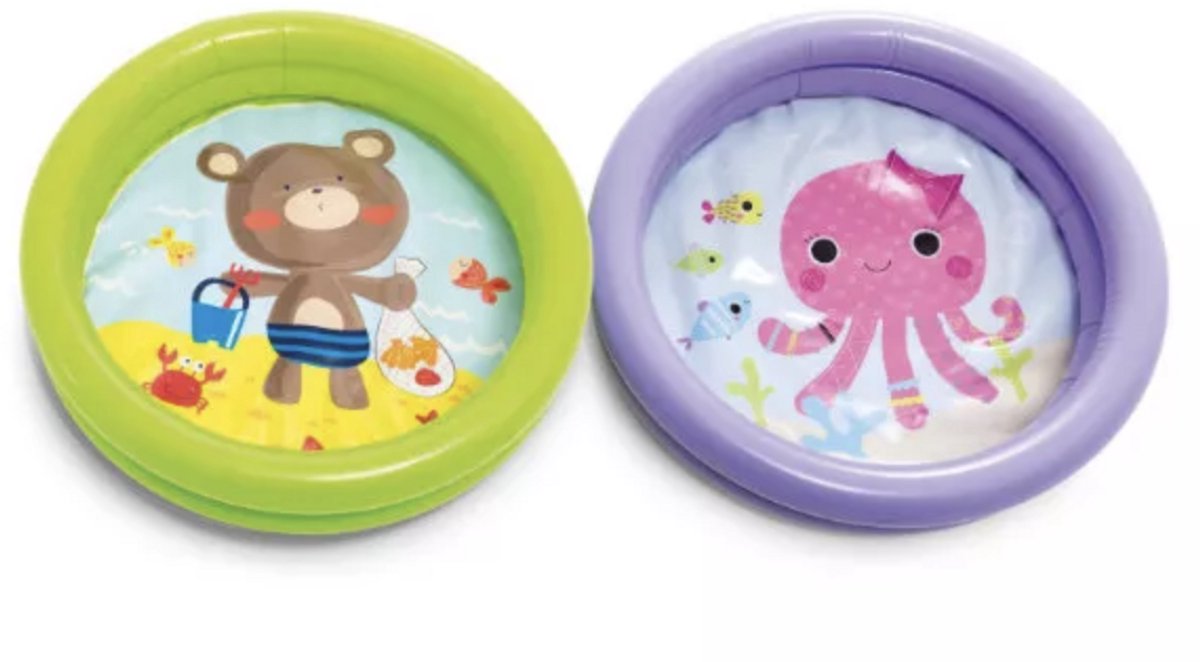   Zwembad - Maat: 61x15 cm - 2 Rings - Opblaas Zwembad