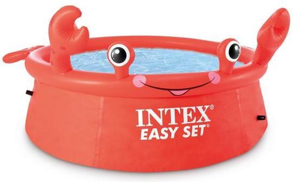   Zwembad Easy Set Happy Crab 183 x 51 cm