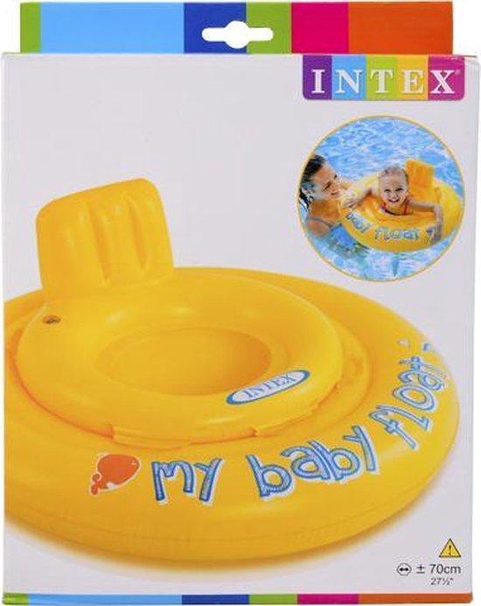     Baby Float Geel - 70cm - tot 11 kilogram-6-12 maanden