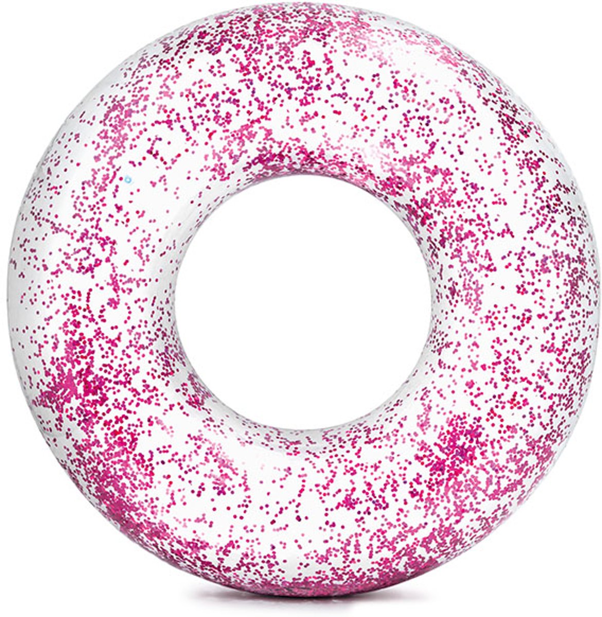 Intex Zwemring Glitter 119cm Roze