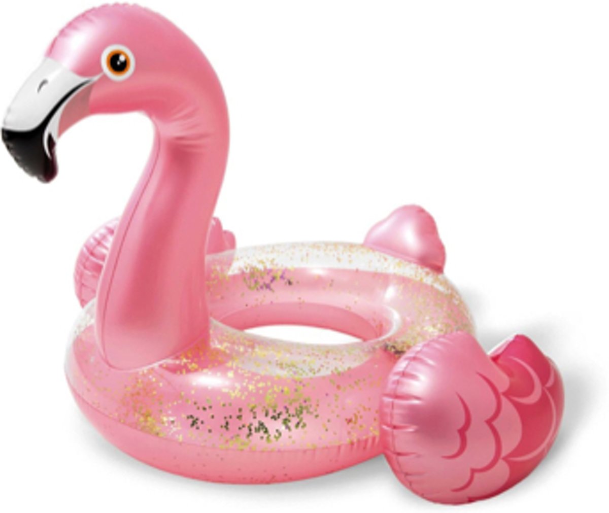 Intex glitter Flamingo zwemband - roze -  99 x 89 x 71 centimeter