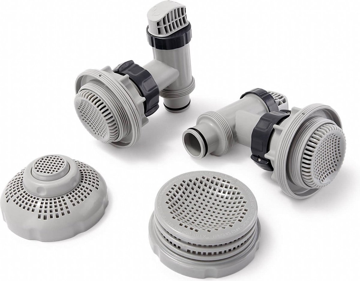   in- en uitlaatset 38mm