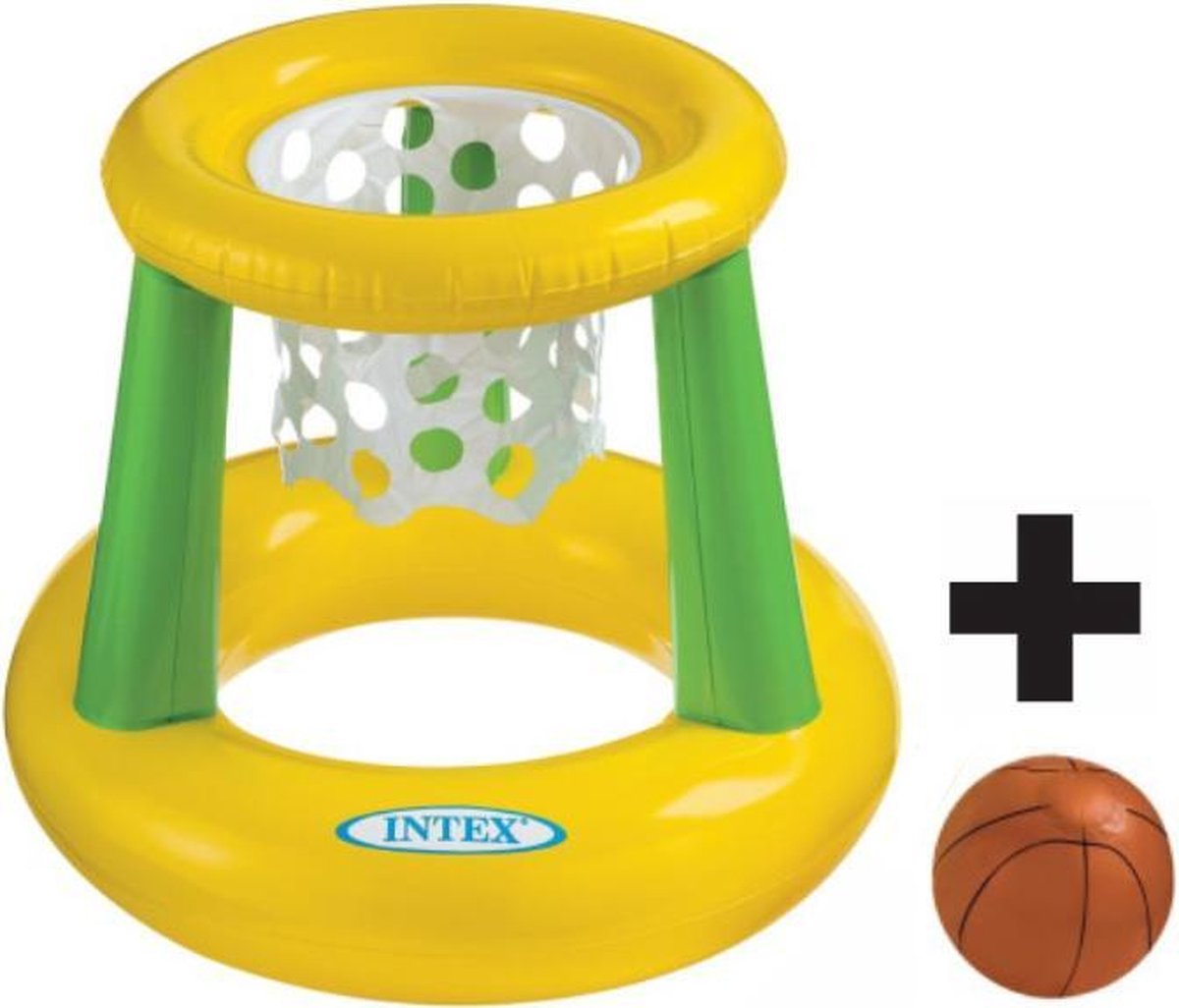 Intex opblaasbare basketbal set