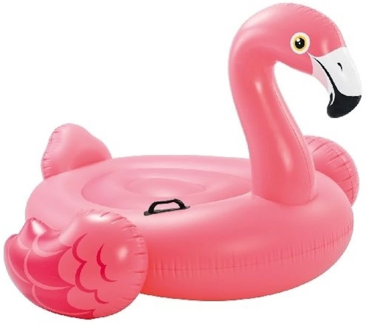   opblaasbare ride on flamingo 142 cm