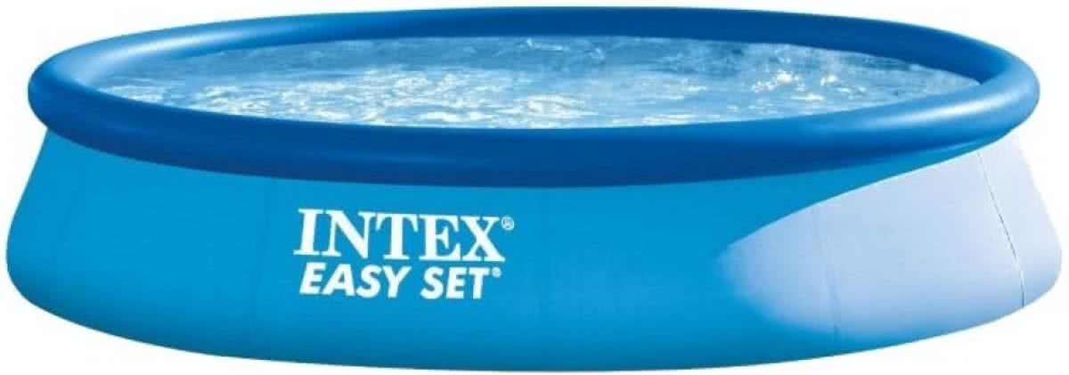 Intex opblaaszwembad Easy Set met filter 457 x 84 cm blauw