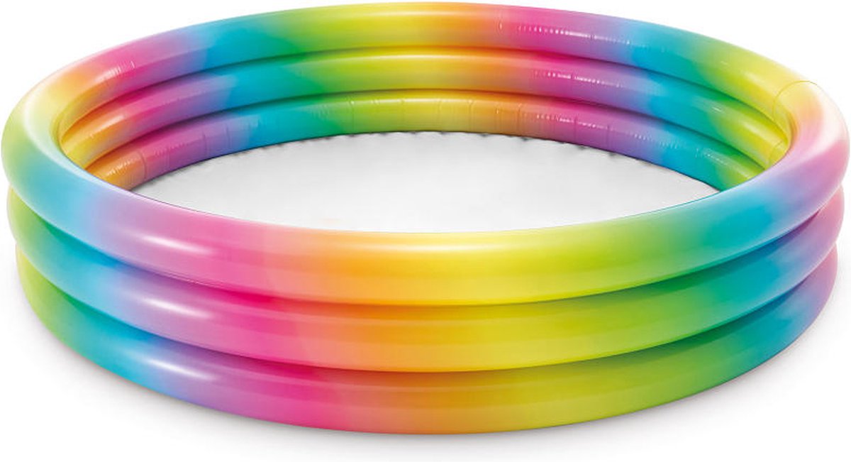  zwembad Rainbow Ombre 3-ring 147x33cm