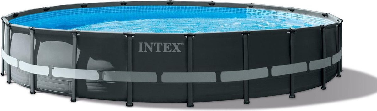 Intex zwembad rond Ultra XTR Frame 610x122 cm met zandfilter en accessoires 26334GN