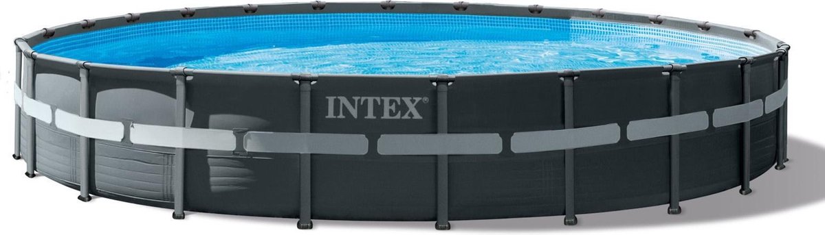 Intex zwembad rond Ultra XTR Frame 732x132 cm met zandfilter en accessoires 26340GN