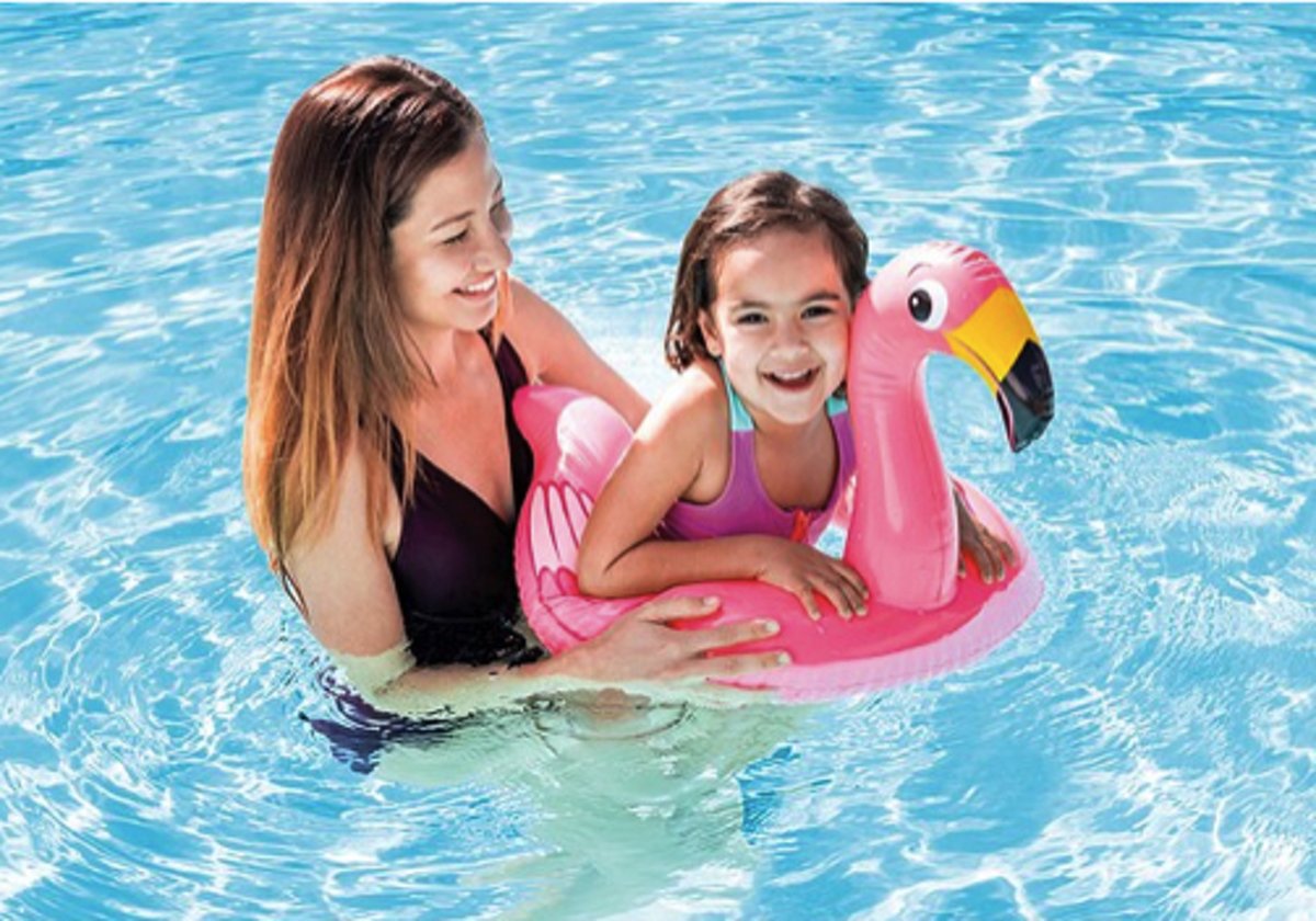 Intex zwemband Flamingo - 76 x 55 centimeter