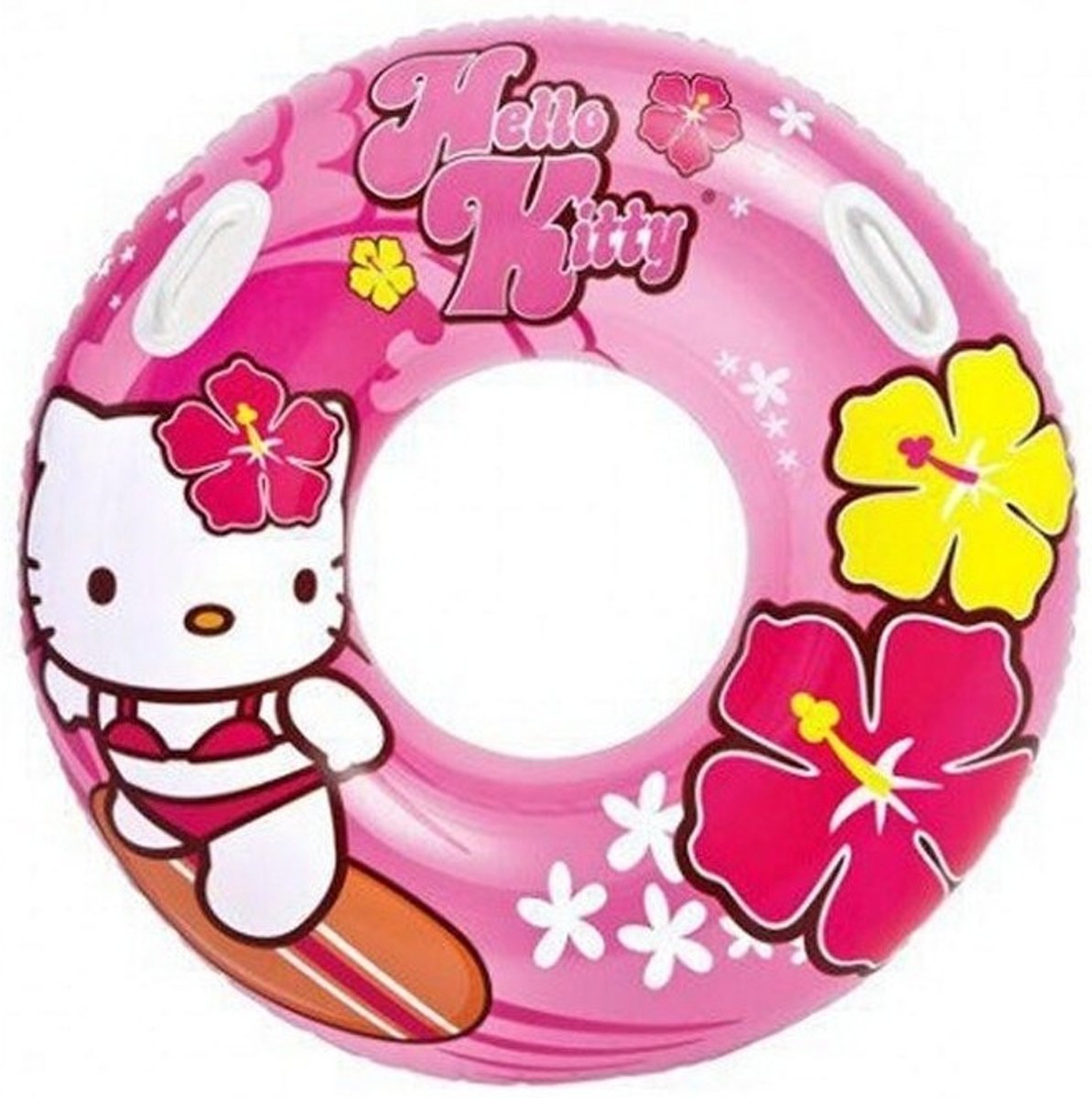 Roze Hello Kitty zwemband/zwemring