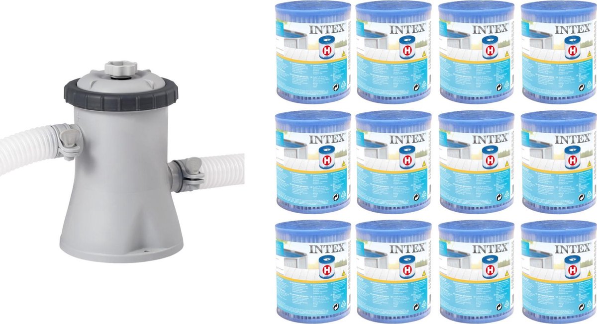 WAYS - Zwembad Onderhoud -   Filterpomp 28602GS & 12   Filters Type H