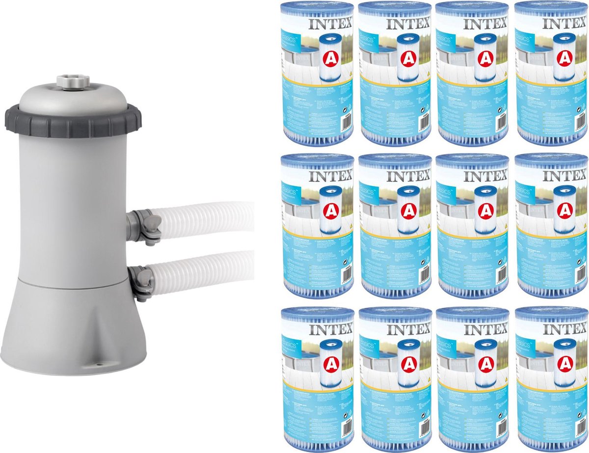 WAYS - Zwembad Onderhoud -   Filterpomp 28604GS & 12   Filters Type A