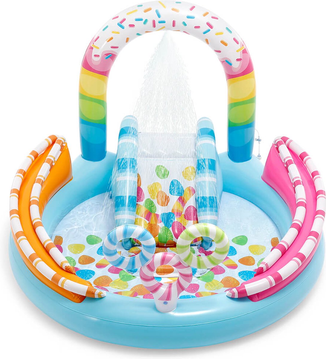 Zwembad speelcentrum Candy Fun - Speelzwembad Intex