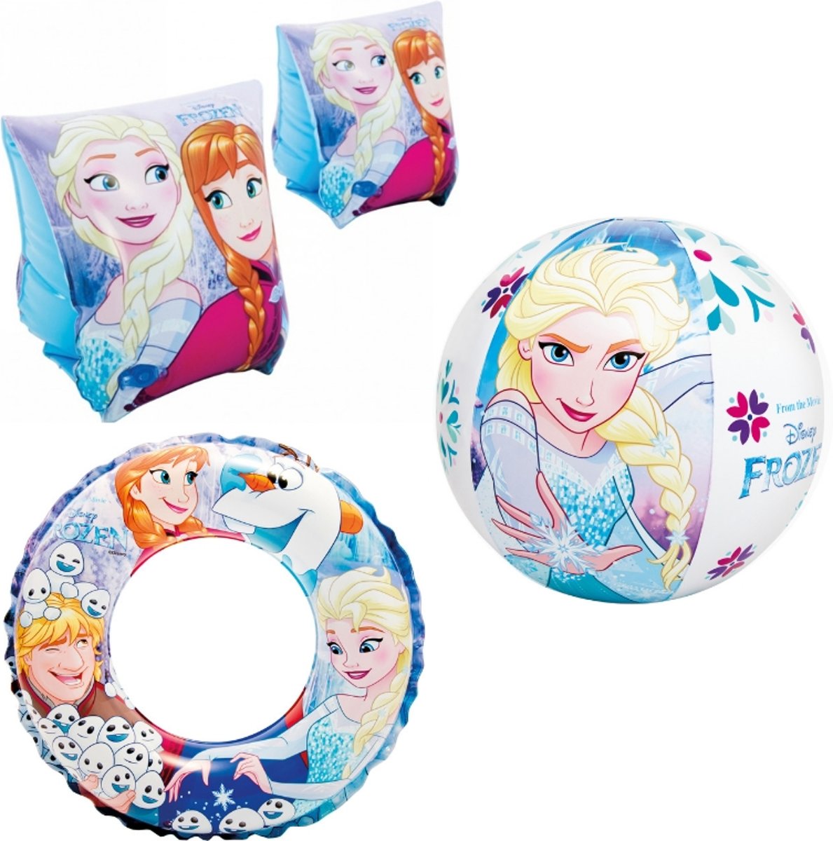 Zwembandjes - Zwemband - Strandbal - Set van 3 stuks - Frozen