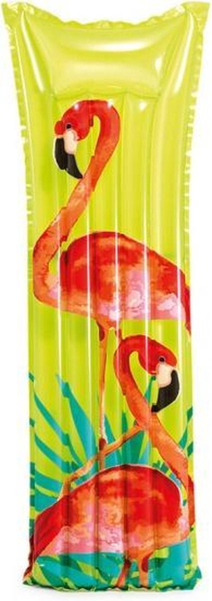 luchtbed Flamingo 183 x 69 cm groen