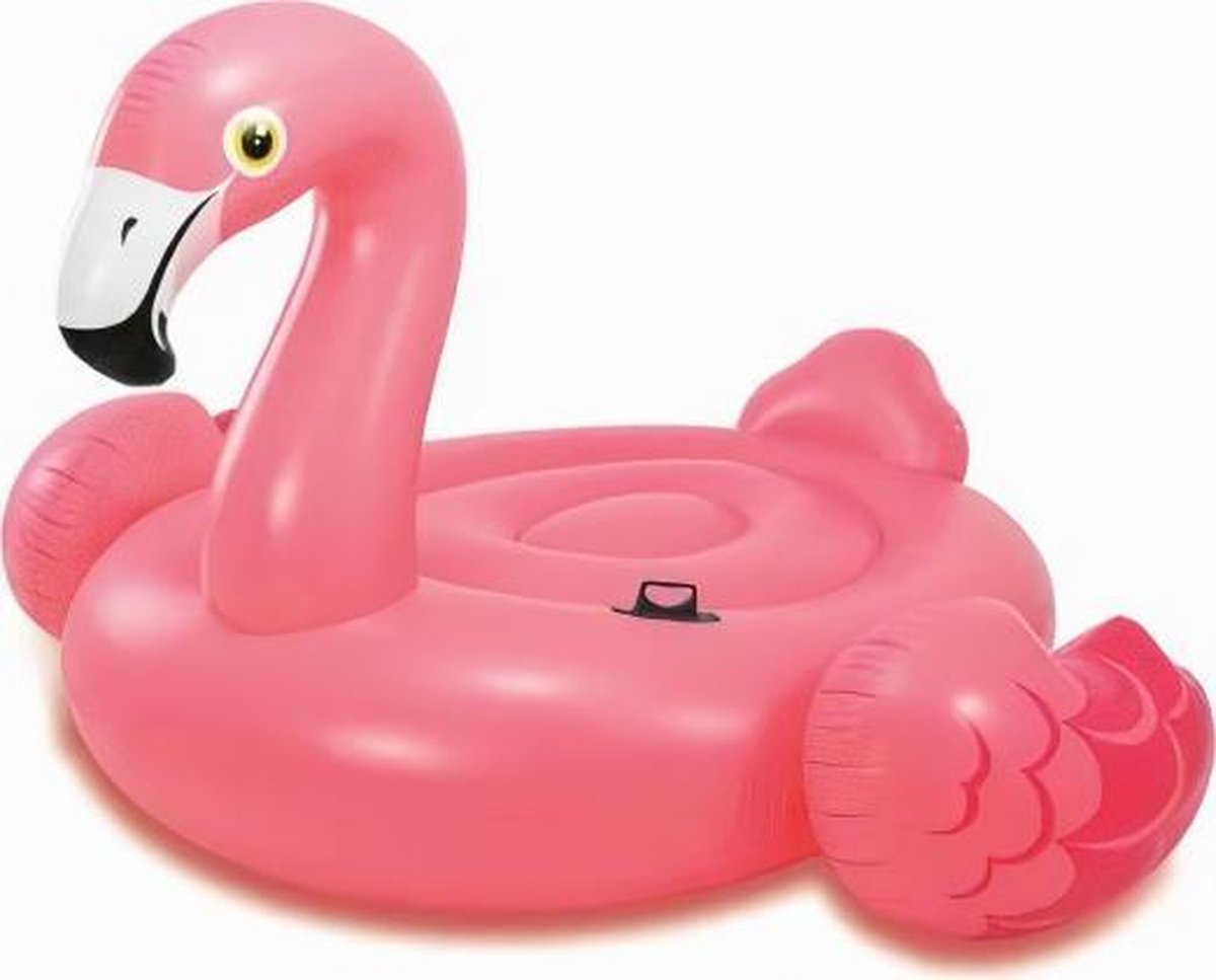 opblaasbare flamingo 203 x 196 x 124 cm vinyl roze