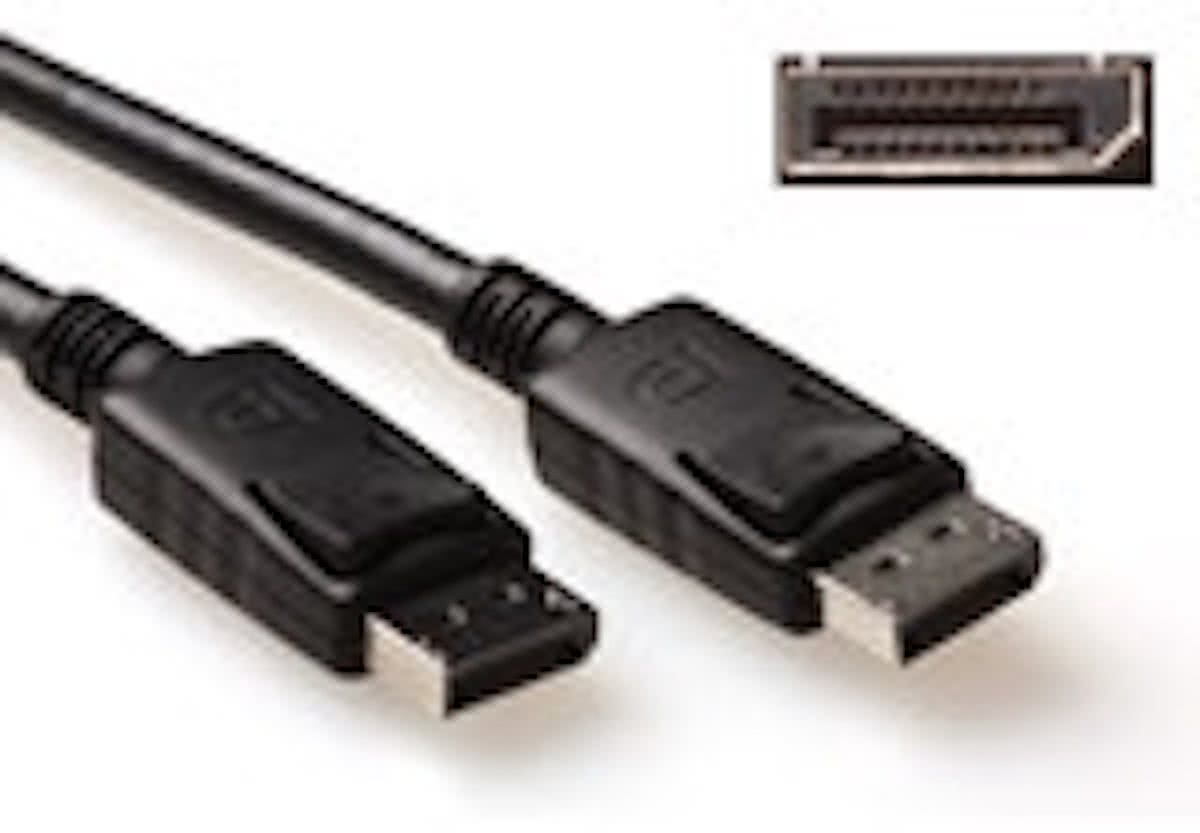 Intronics DisplayPort aansluitkabel male-male