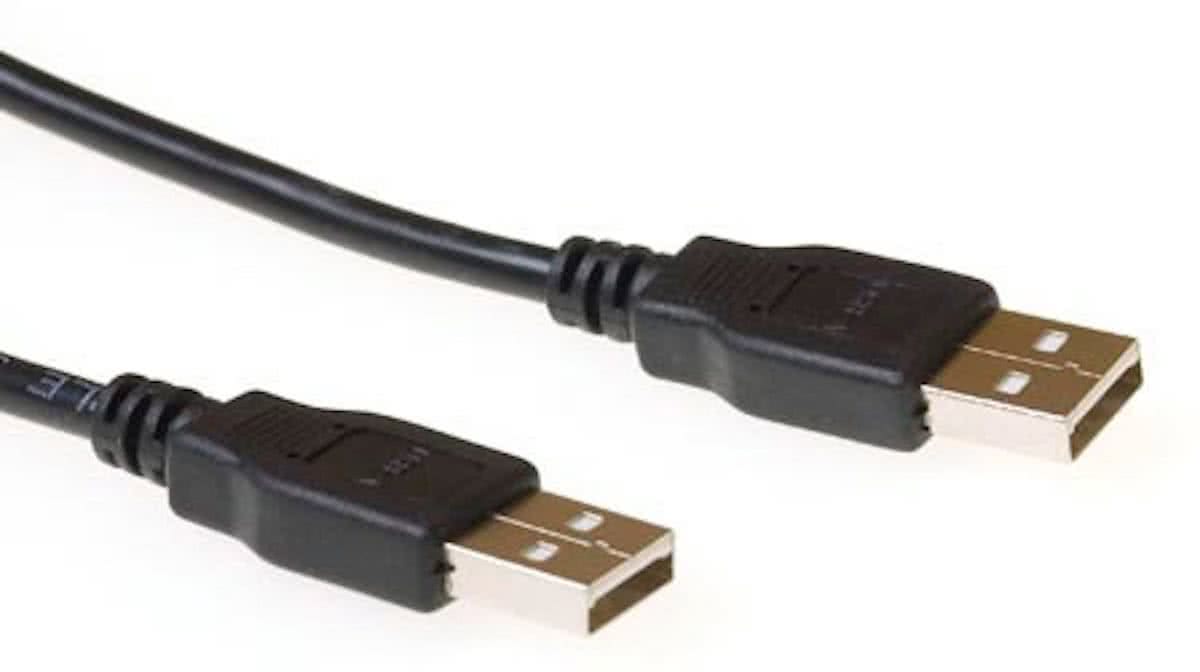 Intronics USB 2.0 A Male naar USB 2.0 A Male - 1.8 m