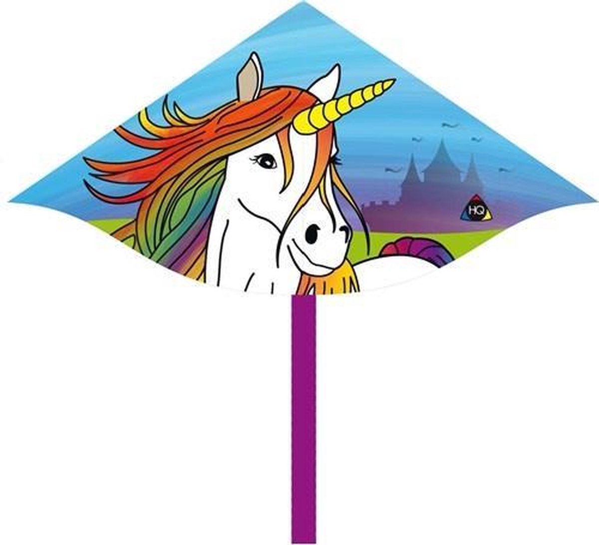 VLIEGER  MAGIC KITE MINI DELTA UNICORN