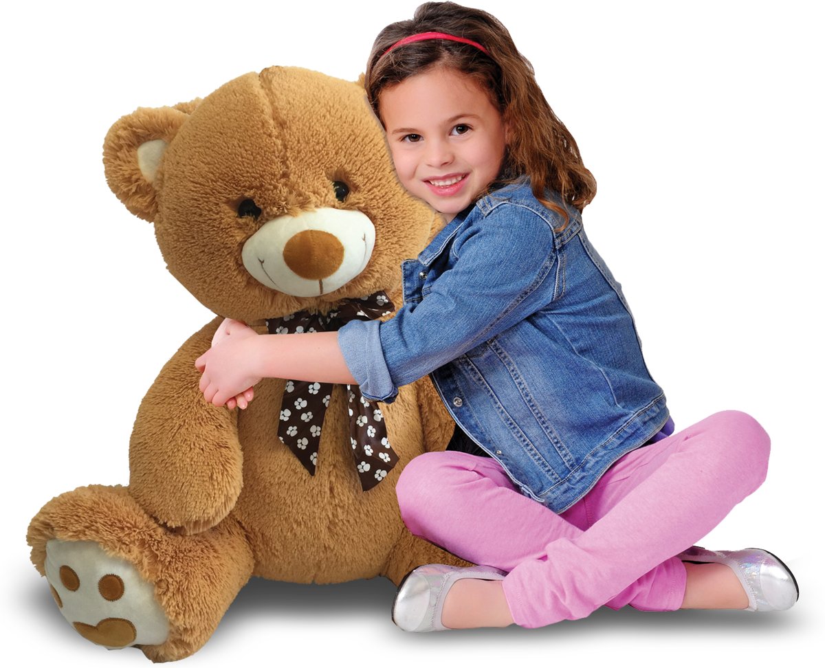 Iplush - Opblaasbare Bruine Teddybeer - 80 cm - Plushe