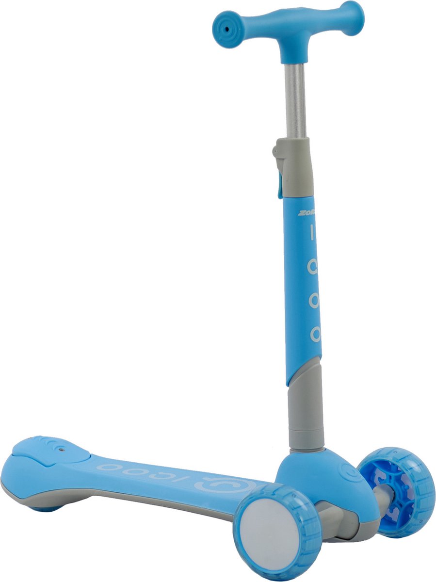 IQOO - Step - met LED Wielen - Blauw - Autoped - Scooter